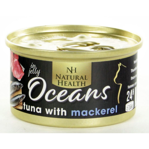 Natural Health Cat Oceans Tuna & Mackerel 85 gram